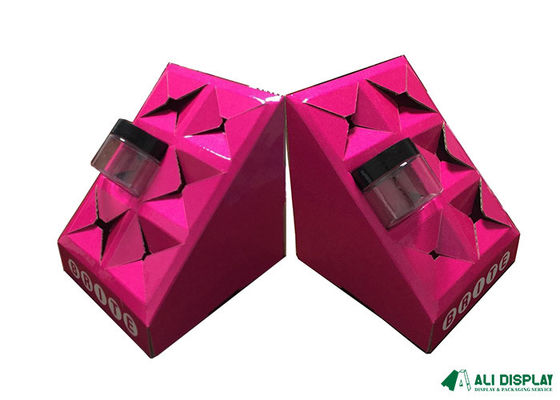 Glossy Coated 250mm Retail Cardboard Counter Display Stands Boxes CCNB