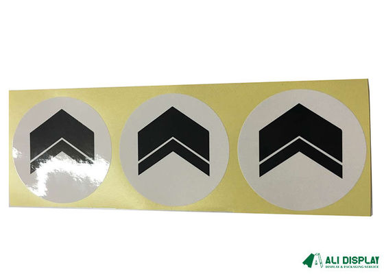 PSD UV Adhesive Label Sticker 30mm  PE Price Tag Label